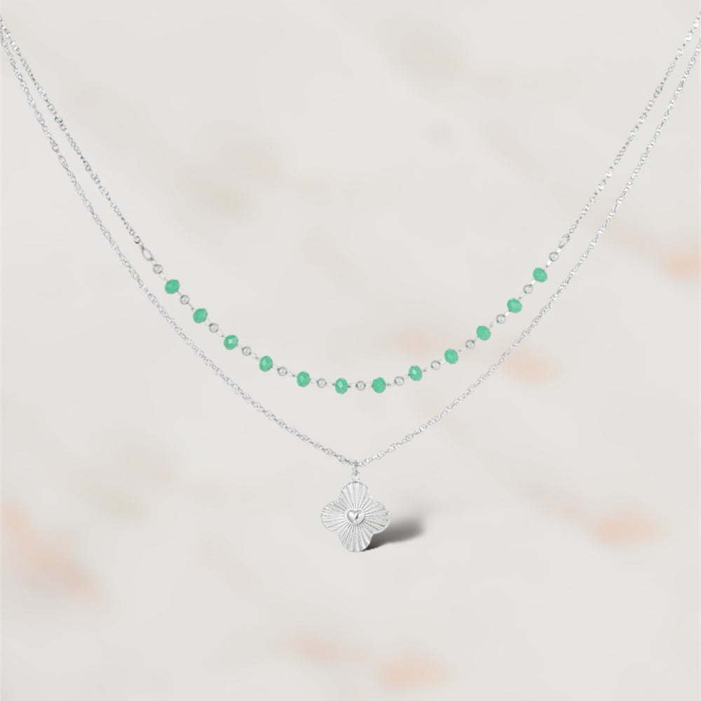  COLLIER ACIER JOULA  ZAORA- BIJOUX-ACIER