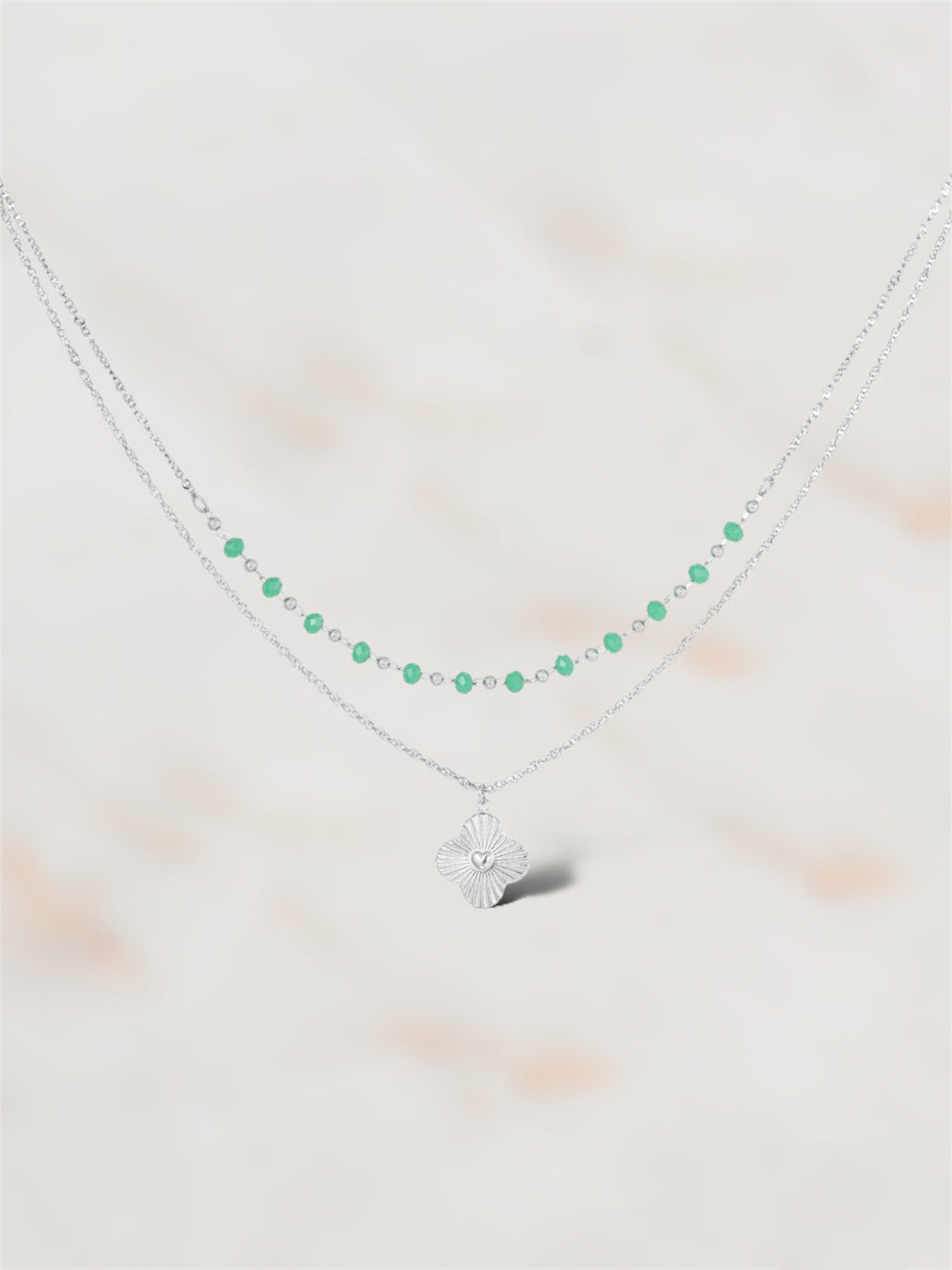  COLLIER ACIER JOULA  ZAORA- BIJOUX-ACIER