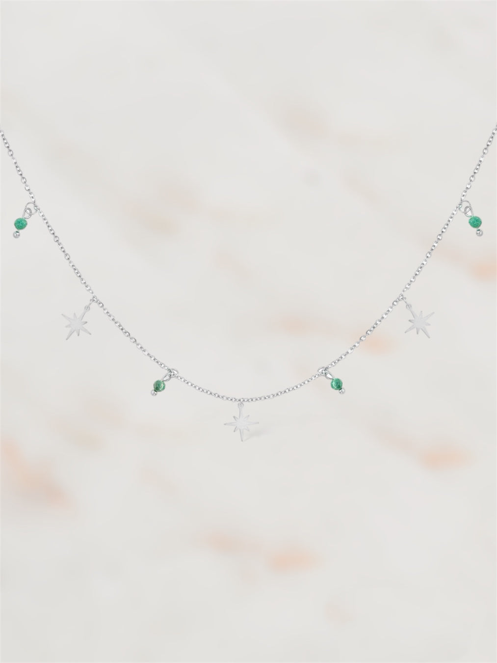  COLLIER ACIER SATIVA collier ZAORA- BIJOUX-ACIER