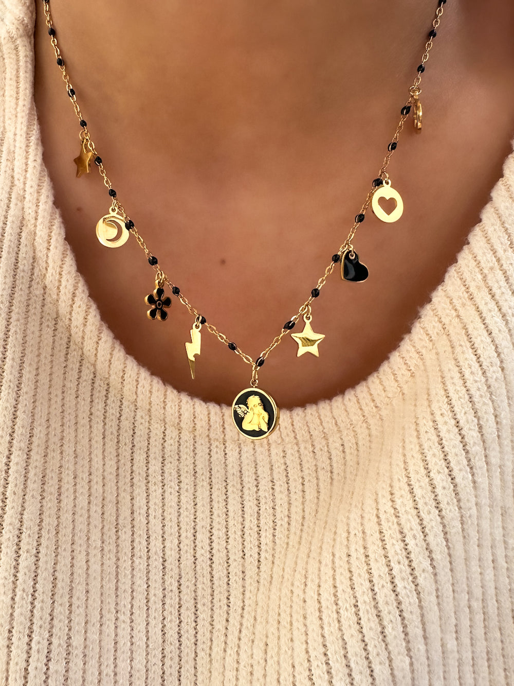 COLLIER ACIER EDEN