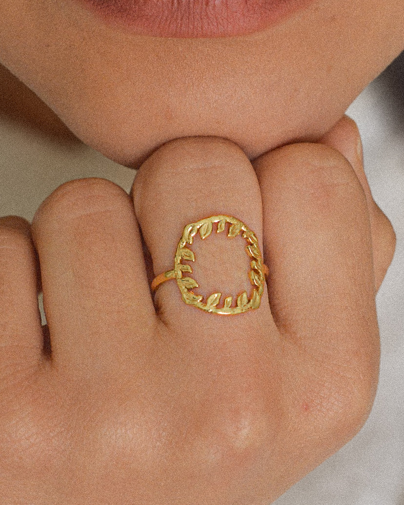 BAGUE ACIER NINA