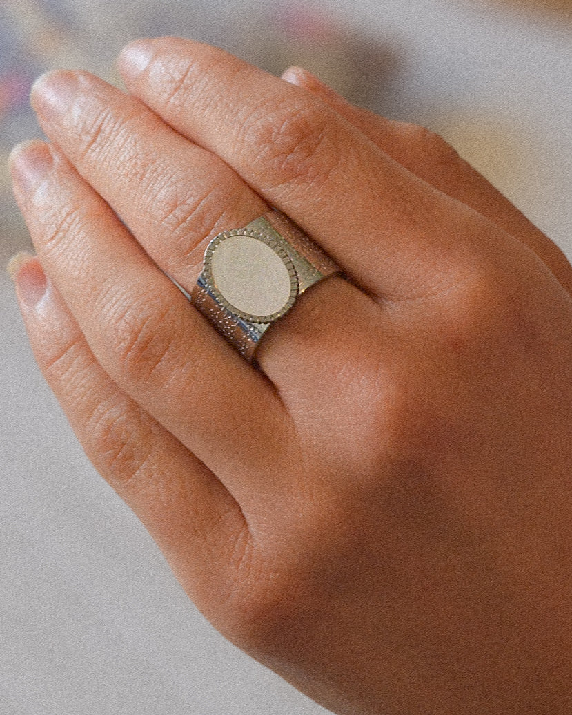BAGUE ACIER AUDE