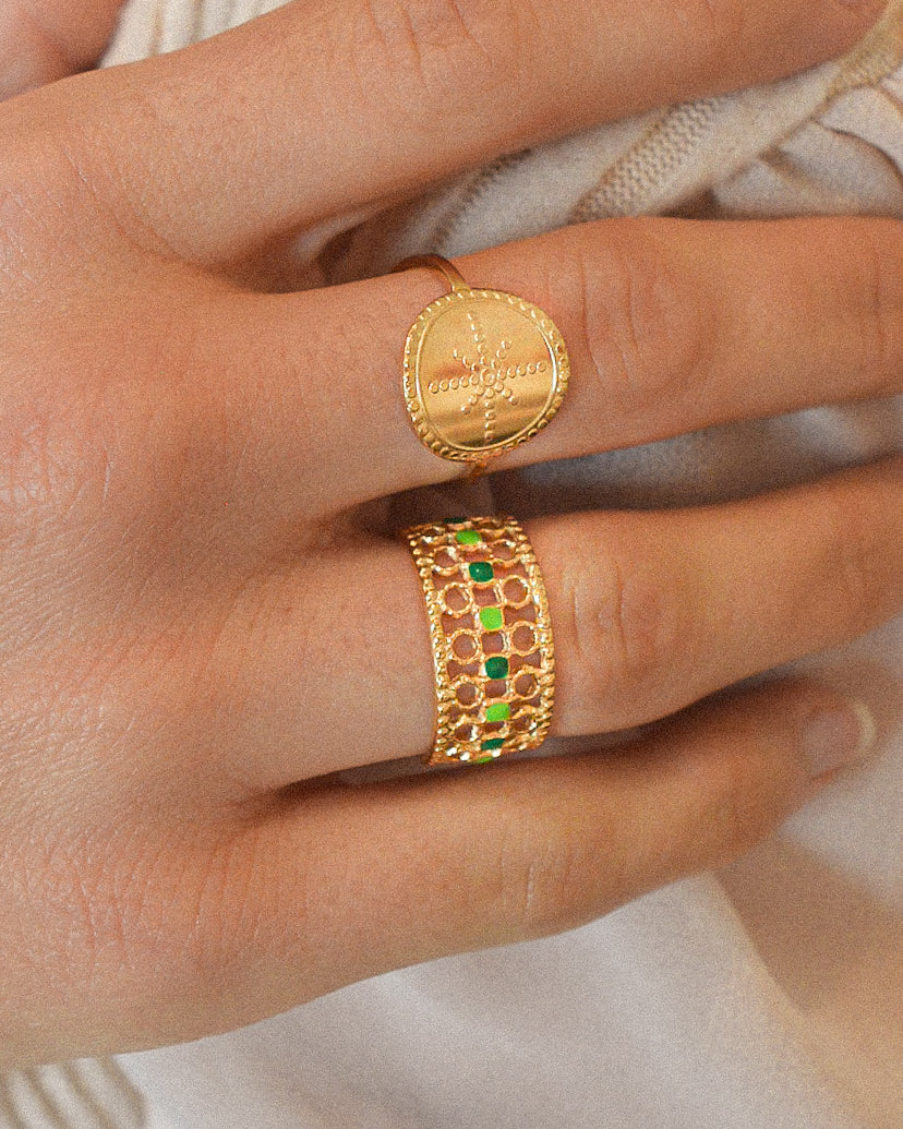 BAGUE ACIER SUZI