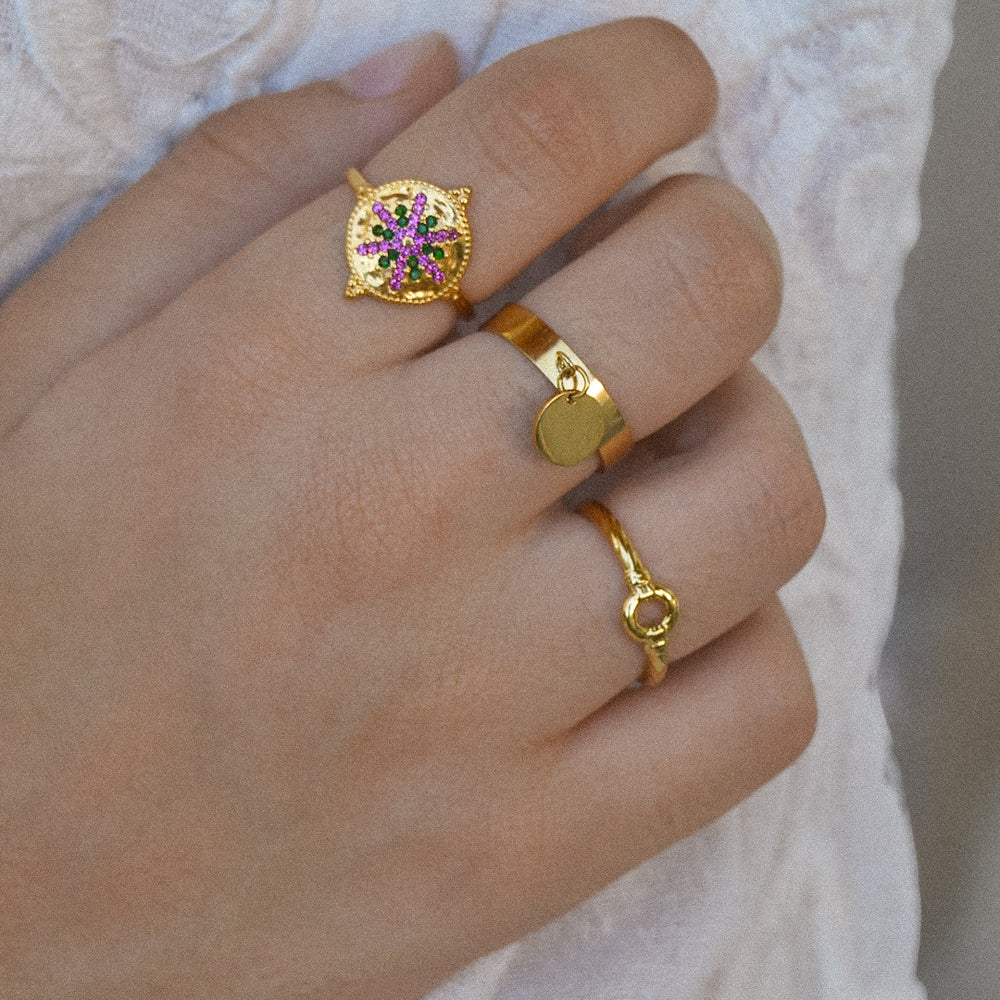 
                      
                         BAGUE ACIER WIZTI  ZAORA- BIJOUX-ACIER
                      
                    
