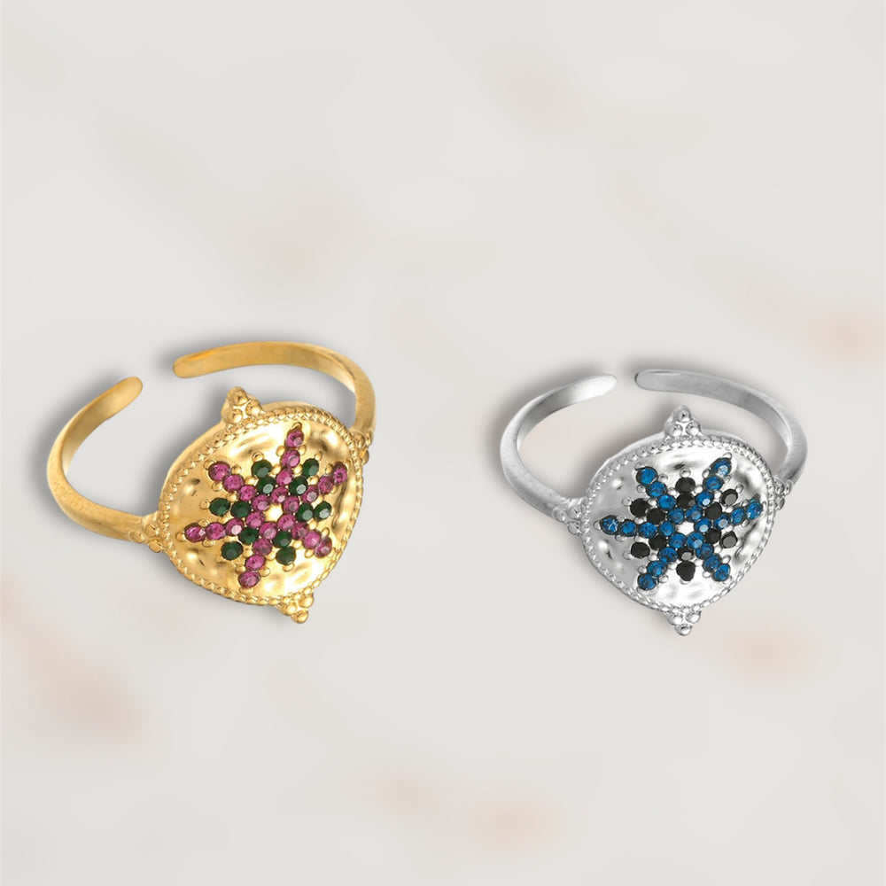
                      
                         BAGUE ACIER WIZTI  ZAORA- BIJOUX-ACIER
                      
                    