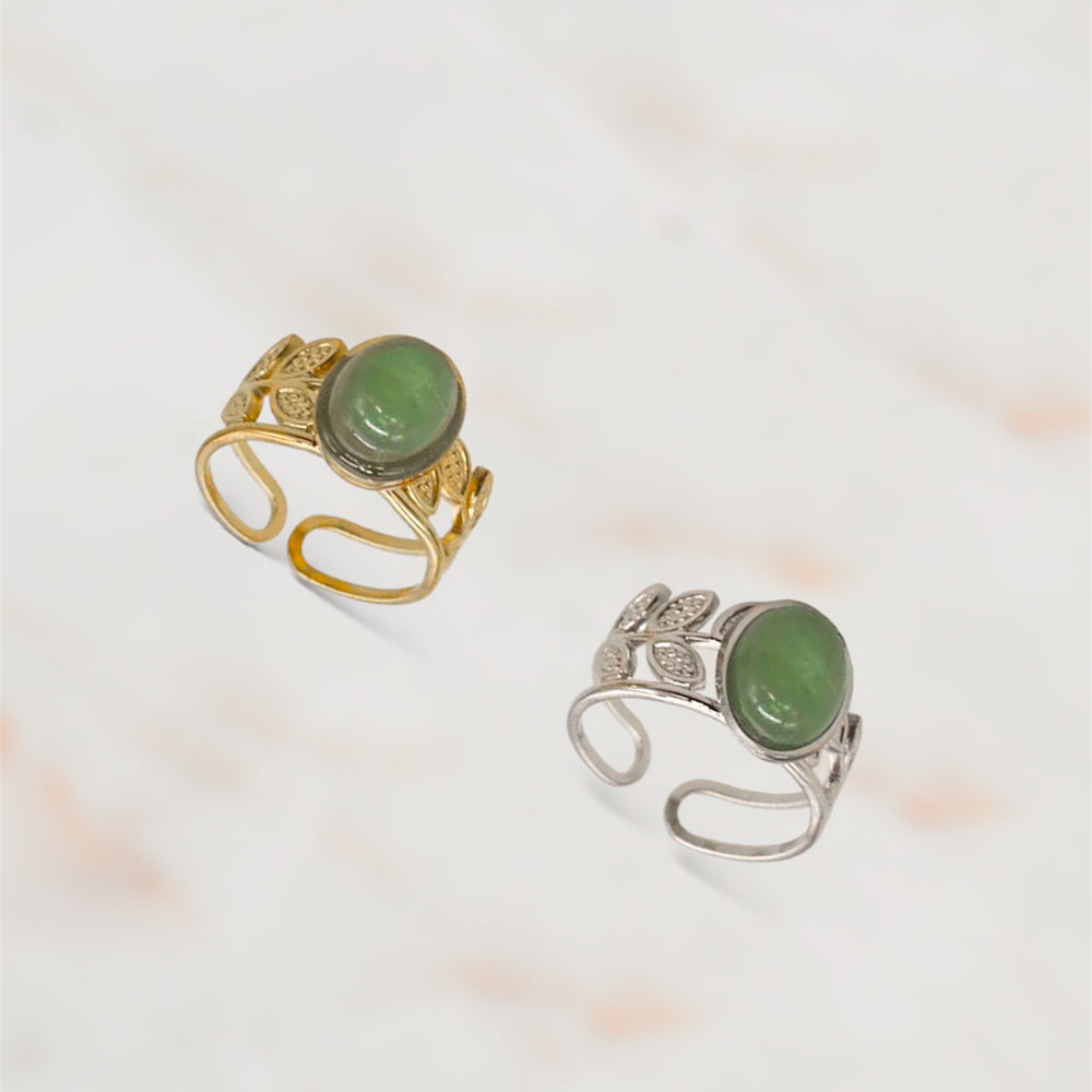  BAGUE ACIER NALI  ZAORA- BIJOUX-ACIER