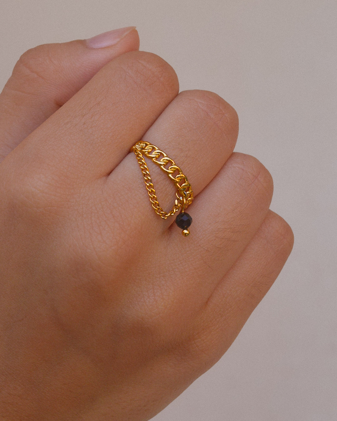  BAGUE ACIER IRIS  ZAORA- BIJOUX-ACIER