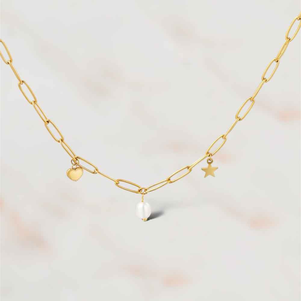 
                      
                         COLLIER ACIER NUSA  ZAORA- BIJOUX-ACIER
                      
                    