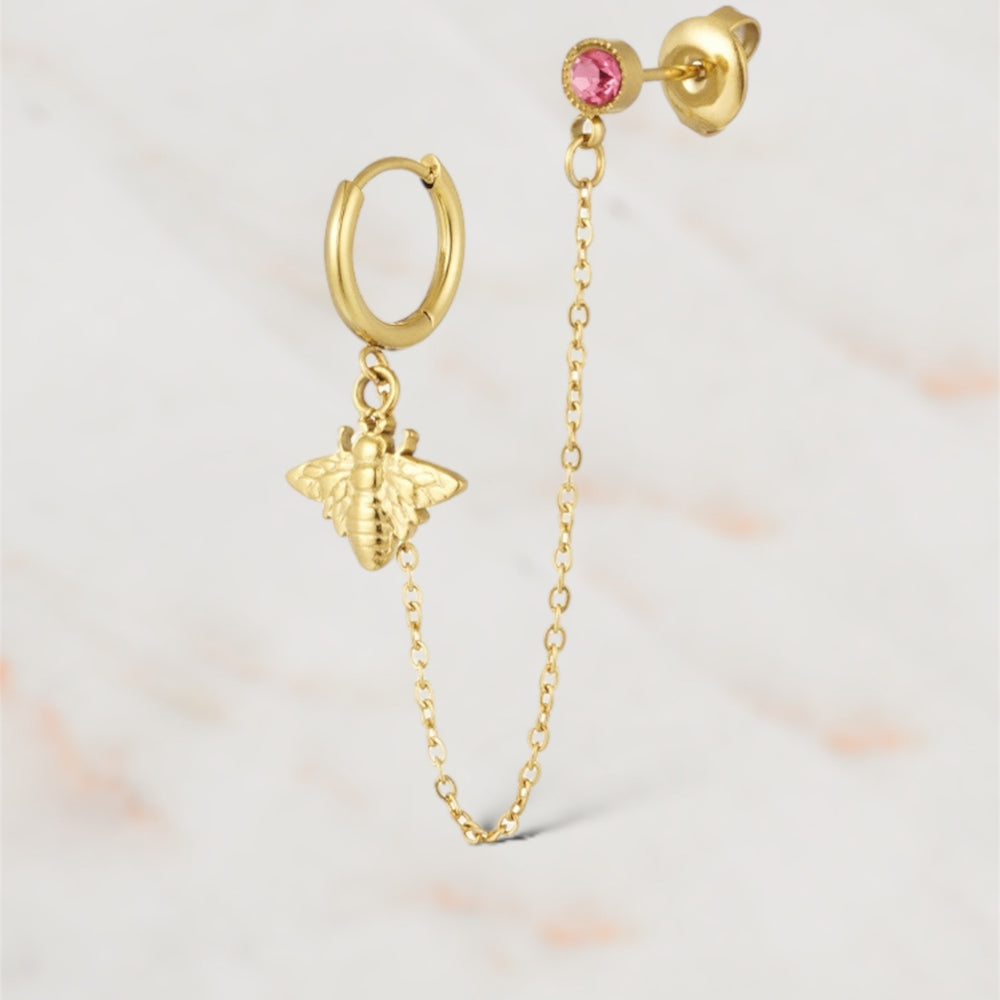  BOUCLE ACIER NENA  ZAORA- BIJOUX-ACIER