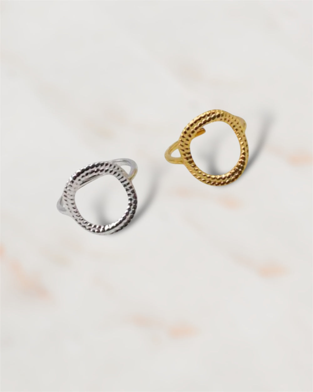BAGUE ACIER TINA