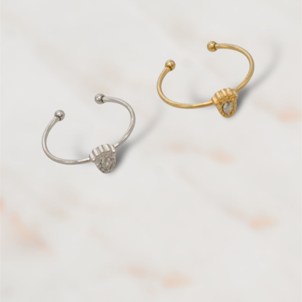 
                      
                        BAGUE ACIER ÉMERA
                      
                    