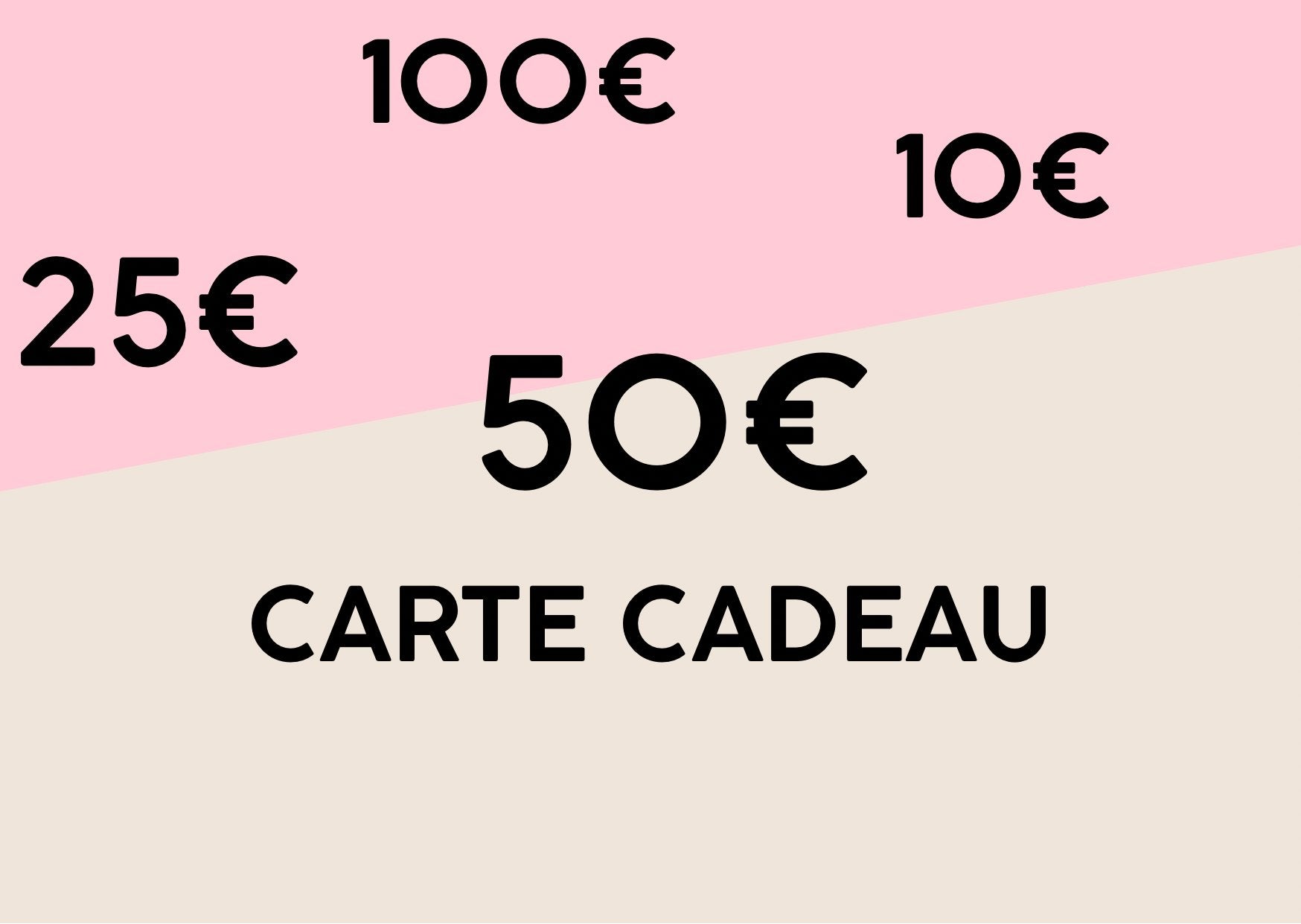 Carte - cadeau - ZAORACarte - cadeau