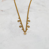  COLLIER RAISA  ZAORA- BIJOUX-PLAQUÉ-OR-ACIER
