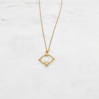  COLLIER ILUNA  ZAORA- BIJOUX-PLAQUÉ-OR-ACIER