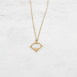  COLLIER ILUNA  ZAORA- BIJOUX-PLAQUÉ-OR-ACIER