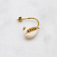  BOUCLES NIYAZ  ZAORA- BIJOUX-PLAQUÉ-OR-ACIER