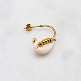  BOUCLES NIYAZ  ZAORA- BIJOUX-PLAQUÉ-OR-ACIER