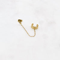  BOUCLE CALISSTA  ZAORA- BIJOUX-PLAQUÉ-OR-ACIER