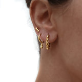  BOUCLE ZEA  ZAORA- BIJOUX-ACIER