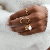  BAGUE ALICE  ZAORA- BIJOUX-PLAQUÉ-OR-ACIER