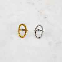  BAGUE ALICE  ZAORA- BIJOUX-PLAQUÉ-OR-ACIER