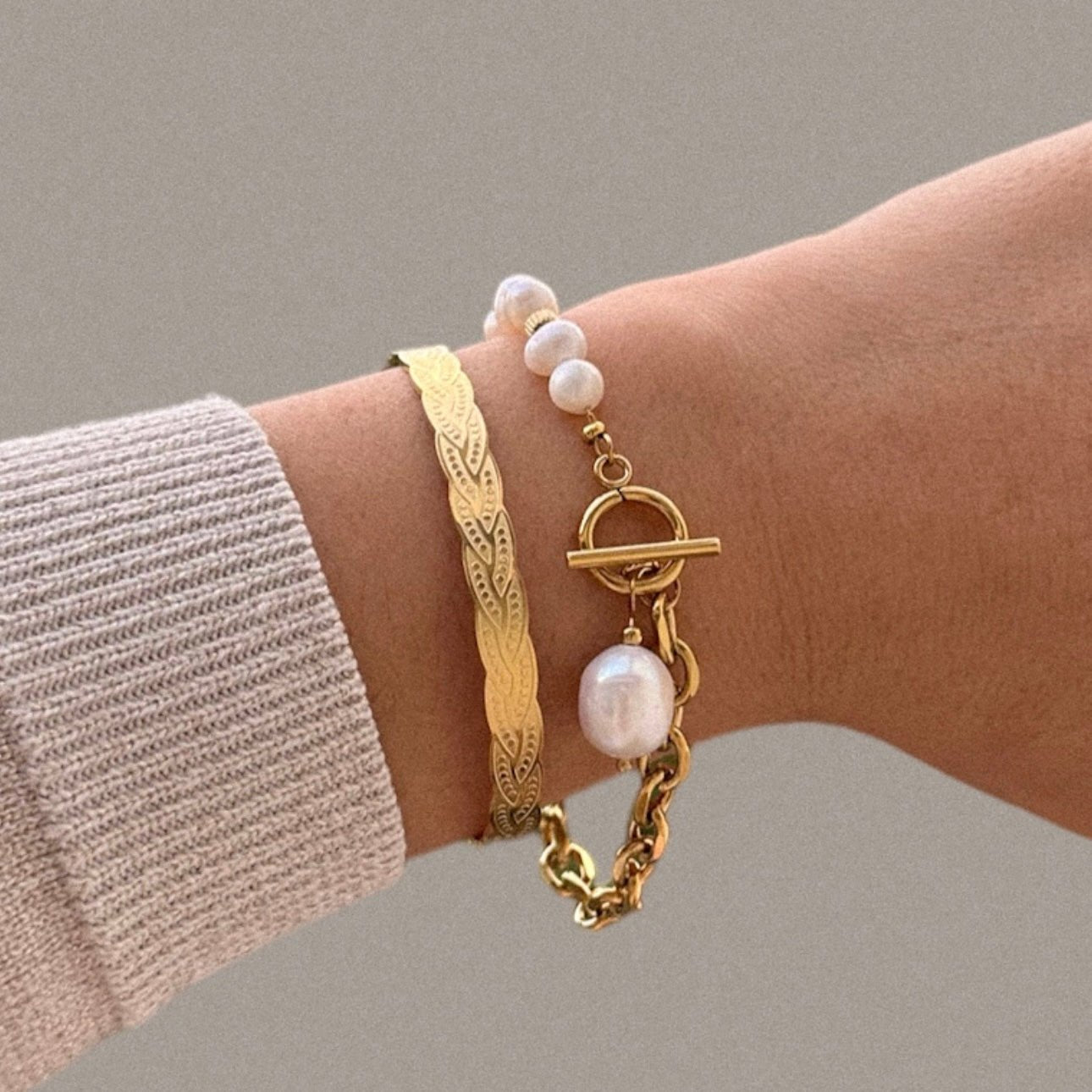  BRACELET ACIER LIVI  ZAORA- BIJOUX-ACIER