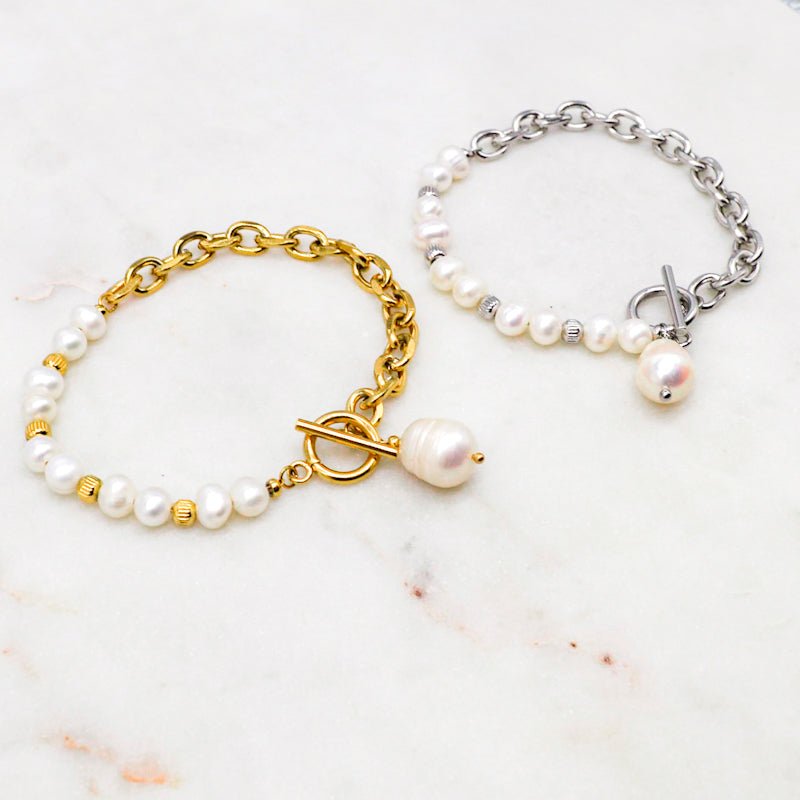  BRACELET ACIER LIVI  ZAORA- BIJOUX-ACIER