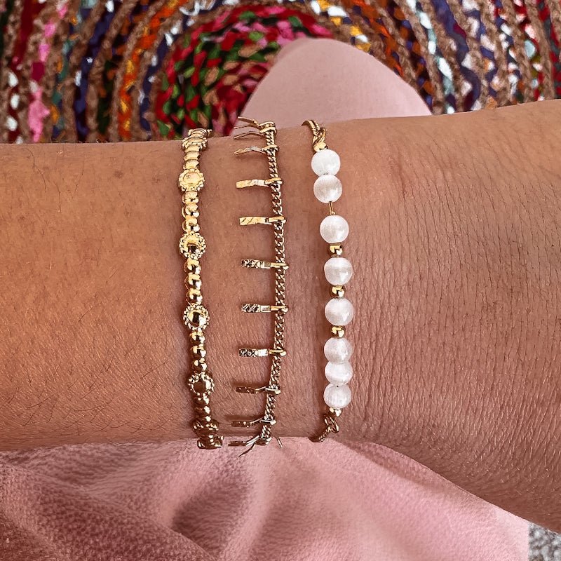 
                      
                         BRACELET ACIER STINA  ZAORA- BIJOUX-ACIER
                      
                    