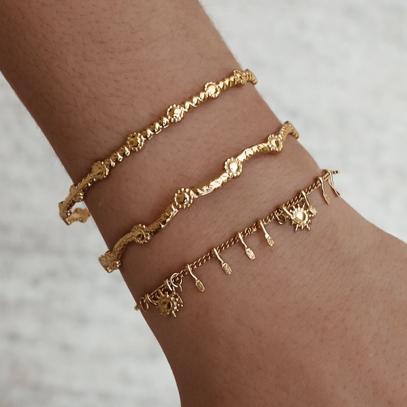  BRACELET ACIER TITZ  ZAORA- BIJOUX-ACIER